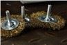 Crimped Brass Steel Wire Wheel Brush